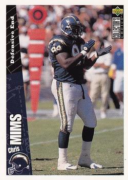 Chris Mims San Diego Chargers 1996 Upper Deck Collector's Choice NFL #283